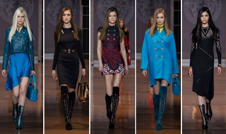 Versace Women's Wear Autumn Winter 2014 Collection21