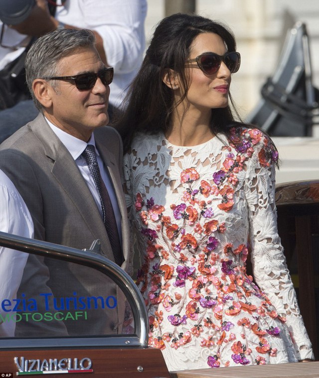 George Clooney i Amal Alamuddin ślub (5)