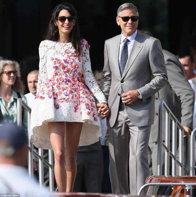 George Clooney i Amal Alamuddin ślub (6)