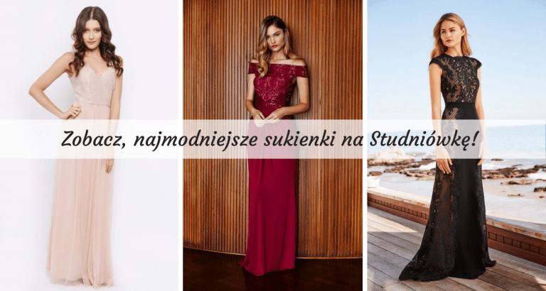 sukienki na studniówkę