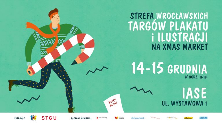 Strefa Targów Plakatu i Ilustracji na Xmas Market