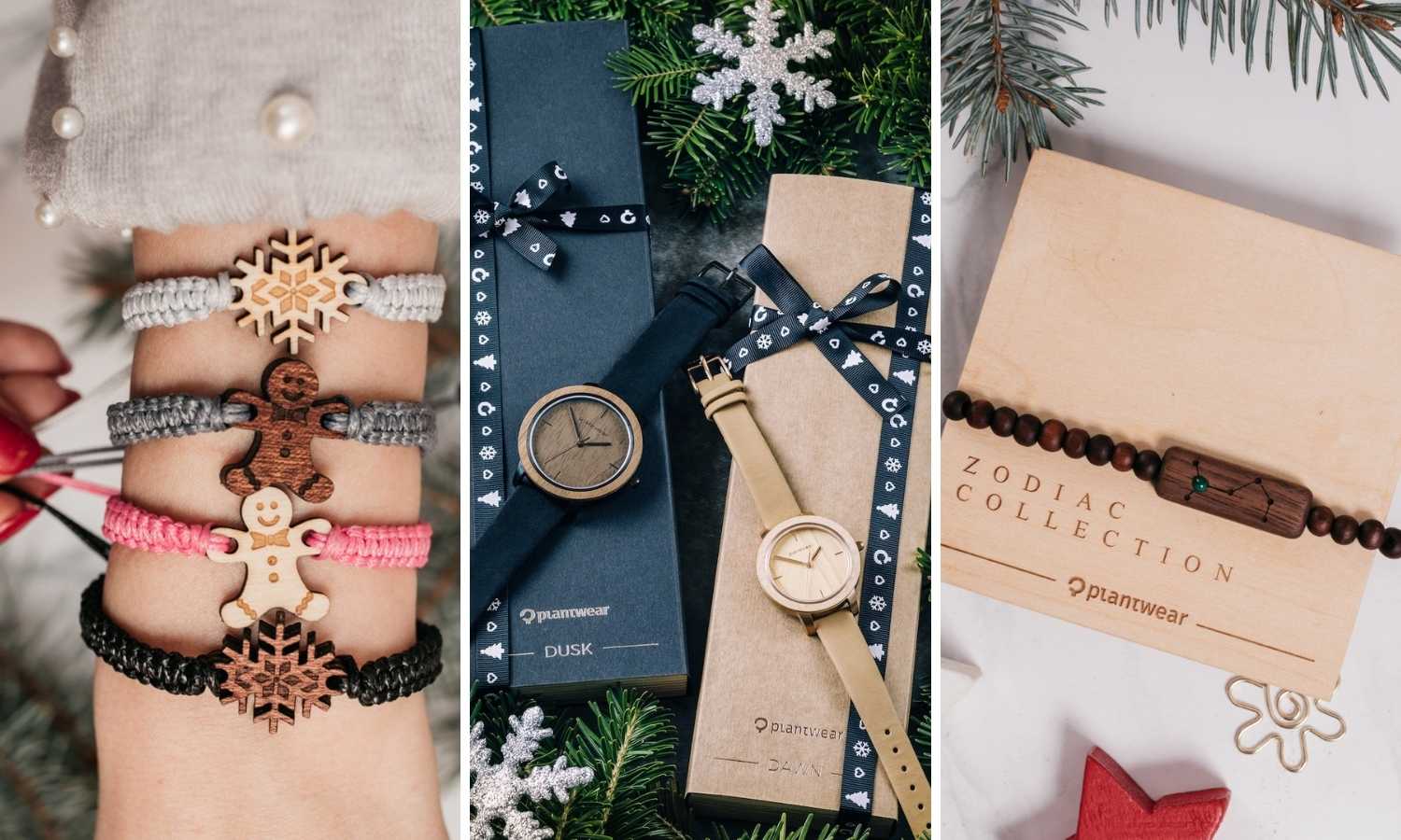 Pomysł na prezent na Święta – drewniane zegarki i biżuteria od Plantwear