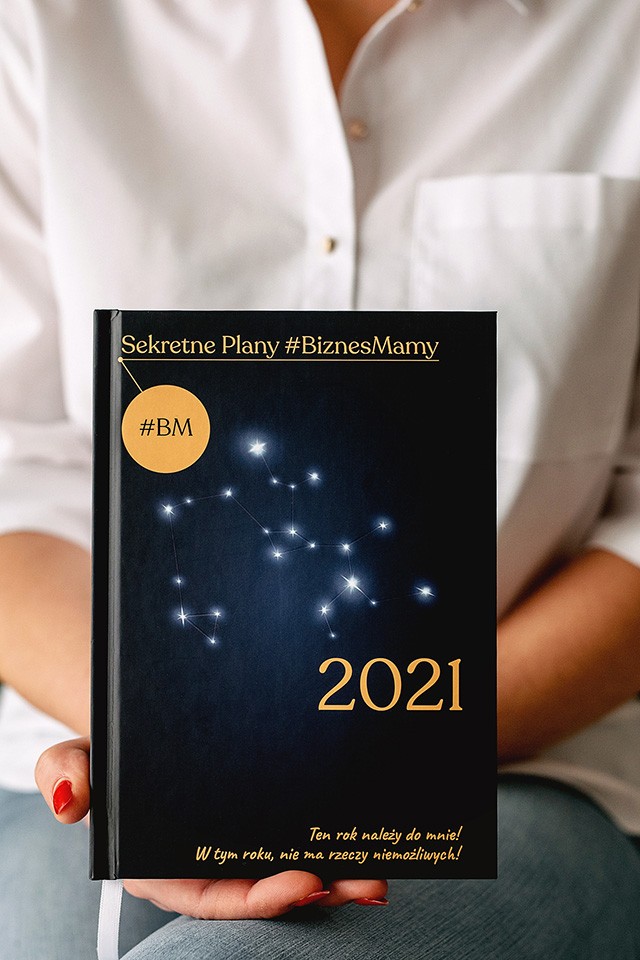 Kalendarz na 2021 rok - Sekretne Plany #BiznesMamy