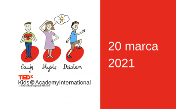 Czuję-Myślę-Działam! TEDxKids 2021 już 20 marca!