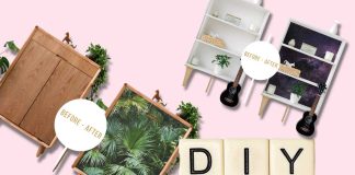 Projekt DIY z fototapetą