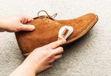 jak wyczyścić zamszowe buty