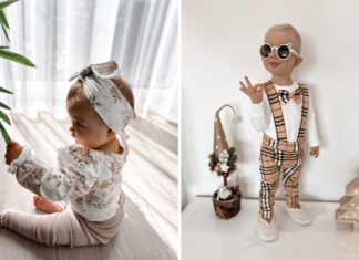 Modne ubrania dla małych dzieci
