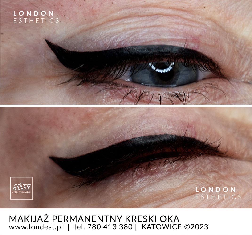 Makijaż Permanentny Oczu Styl Permanentnego Eyelinera 2936
