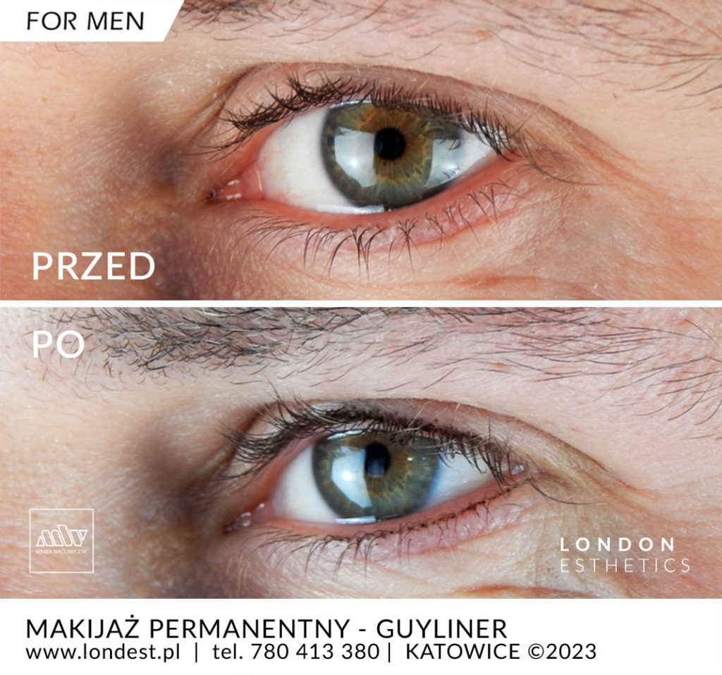 Guyliner – eyeliner permanentny dla mężczyzn