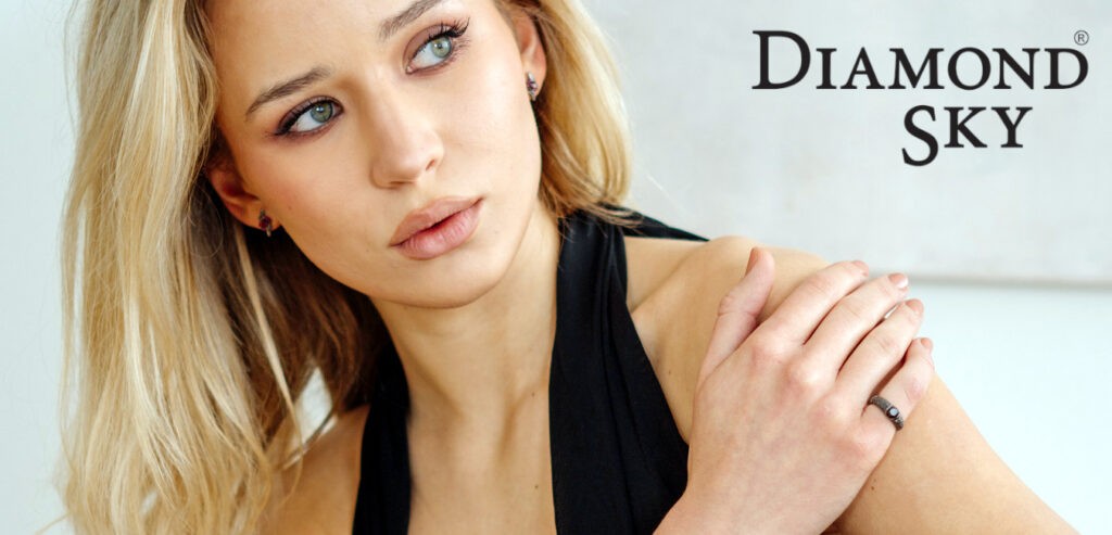 Pierścionki zaręczynowe z czarnego złota