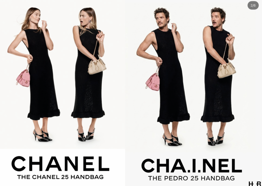 Pedro pascal chanel