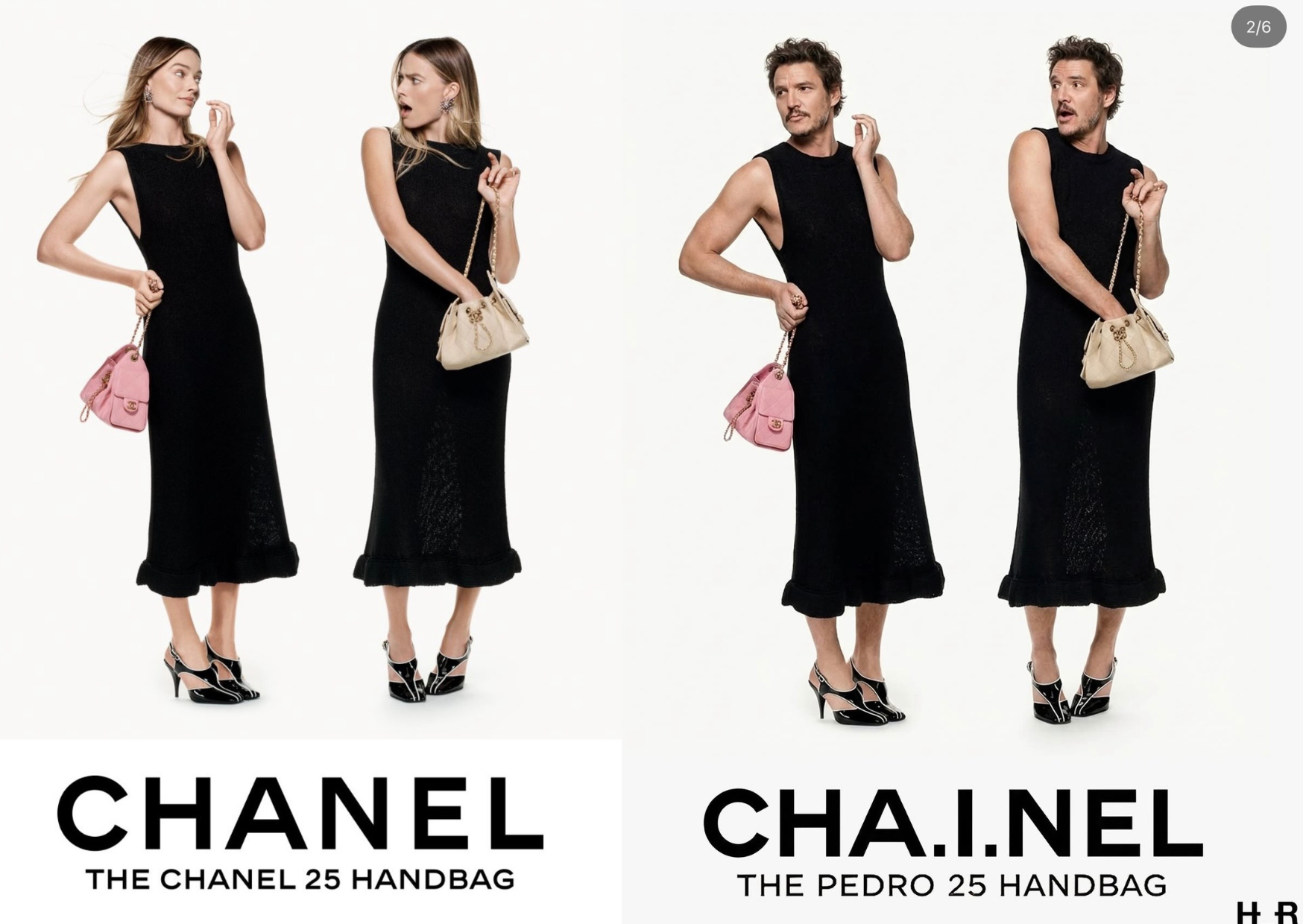 Pedro pascal chanel